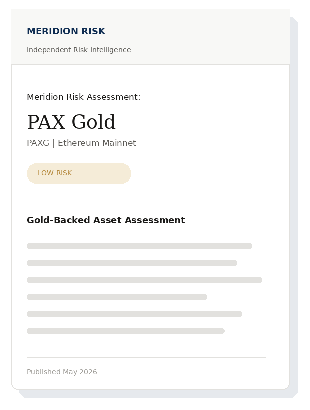 PAX Gold report preview