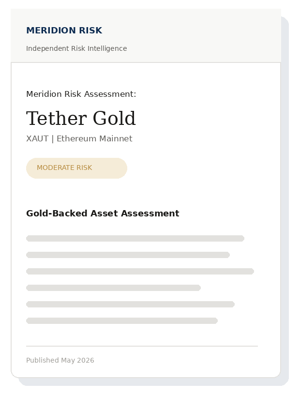 Tether Gold report preview